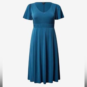 Torrid Crepe Flutter Sleeve Dress 0X